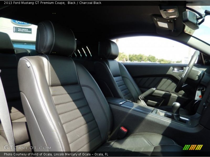 Black / Charcoal Black 2013 Ford Mustang GT Premium Coupe