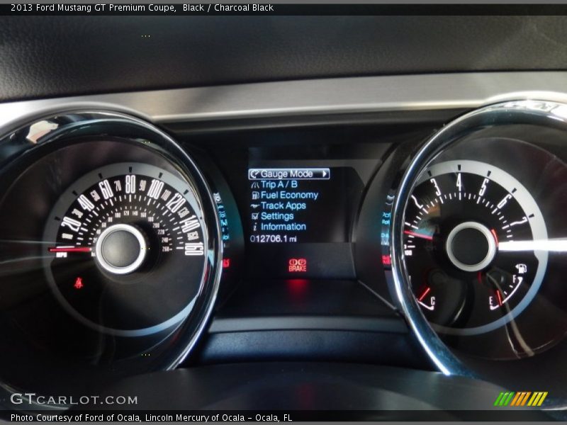 Black / Charcoal Black 2013 Ford Mustang GT Premium Coupe