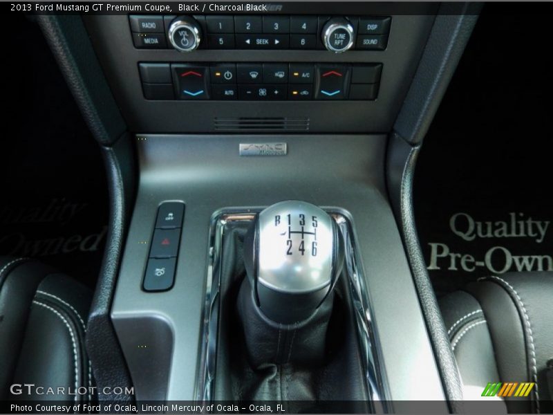 Black / Charcoal Black 2013 Ford Mustang GT Premium Coupe