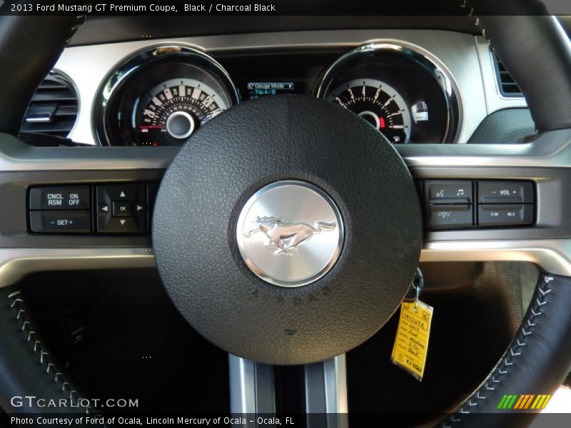 Black / Charcoal Black 2013 Ford Mustang GT Premium Coupe