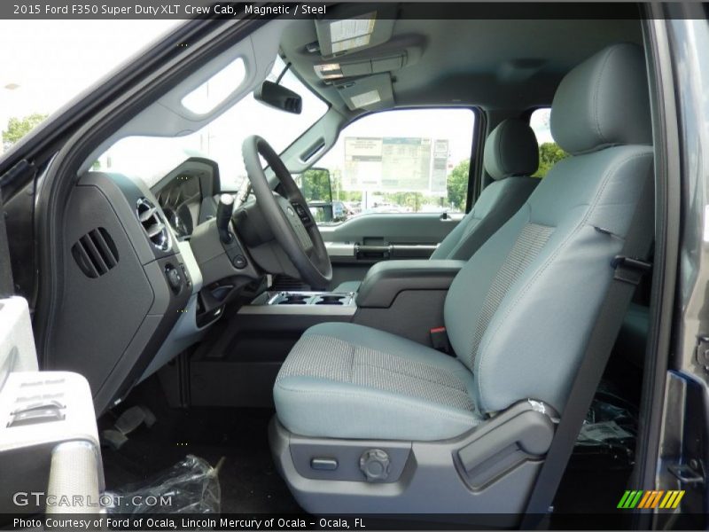 Front Seat of 2015 F350 Super Duty XLT Crew Cab