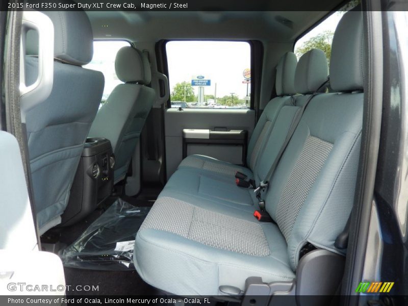 Rear Seat of 2015 F350 Super Duty XLT Crew Cab