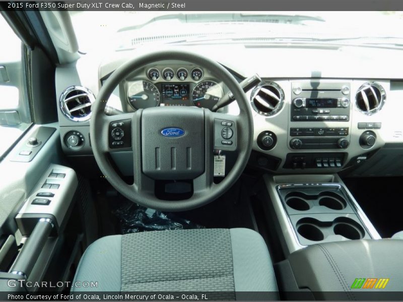 Dashboard of 2015 F350 Super Duty XLT Crew Cab