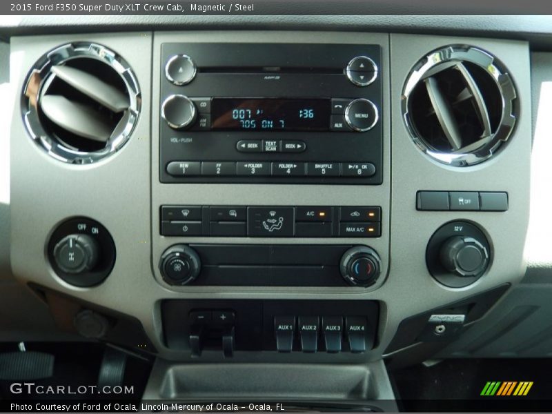 Controls of 2015 F350 Super Duty XLT Crew Cab