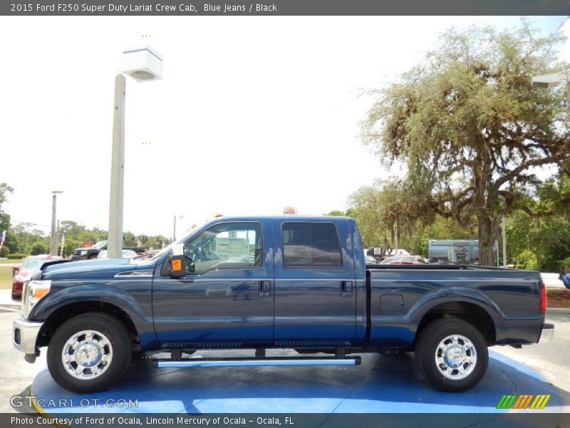  2015 F250 Super Duty Lariat Crew Cab Blue Jeans