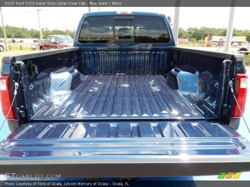 Blue Jeans / Black 2015 Ford F250 Super Duty Lariat Crew Cab
