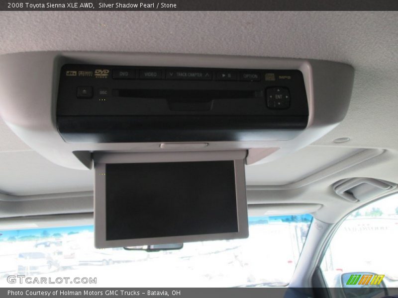 Silver Shadow Pearl / Stone 2008 Toyota Sienna XLE AWD