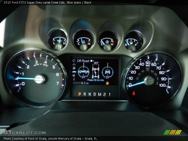  2015 F250 Super Duty Lariat Crew Cab Lariat Crew Cab Gauges