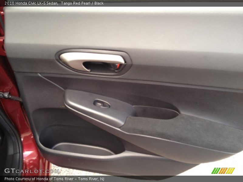 Tango Red Pearl / Black 2010 Honda Civic LX-S Sedan