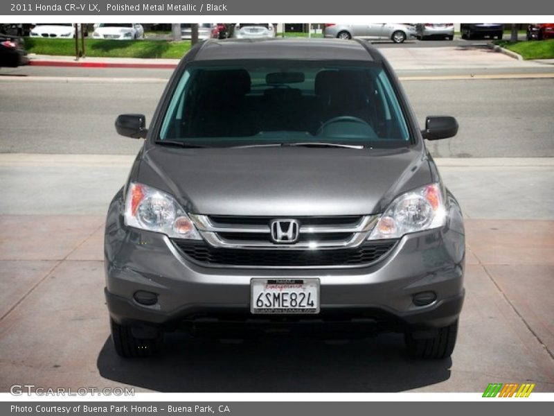 Polished Metal Metallic / Black 2011 Honda CR-V LX