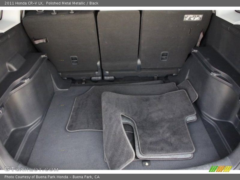Polished Metal Metallic / Black 2011 Honda CR-V LX