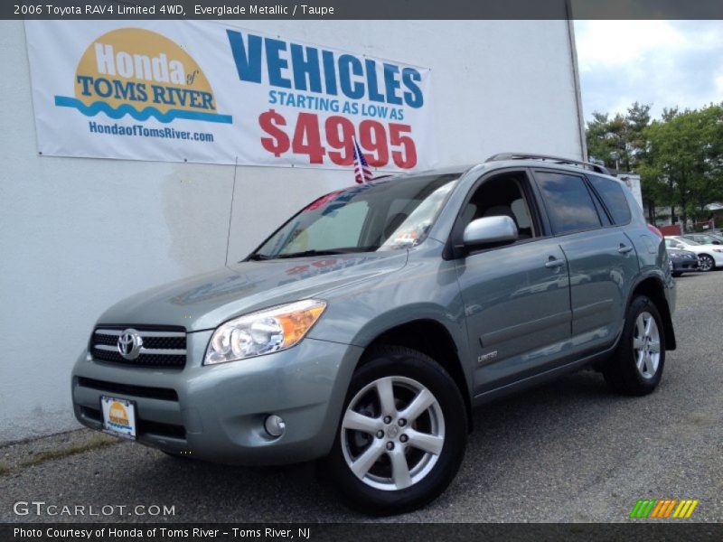 Everglade Metallic / Taupe 2006 Toyota RAV4 Limited 4WD