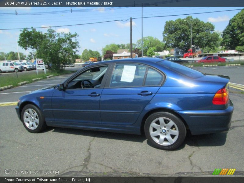 Mystic Blue Metallic / Black 2004 BMW 3 Series 325xi Sedan