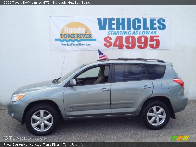 Everglade Metallic / Taupe 2006 Toyota RAV4 Limited 4WD