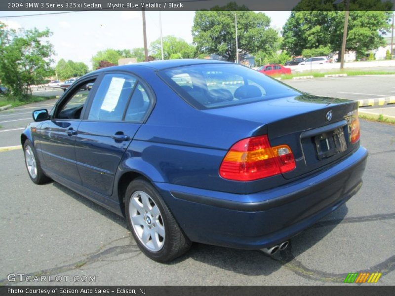 Mystic Blue Metallic / Black 2004 BMW 3 Series 325xi Sedan