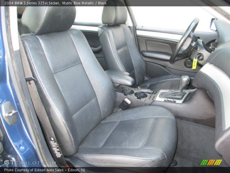 Mystic Blue Metallic / Black 2004 BMW 3 Series 325xi Sedan