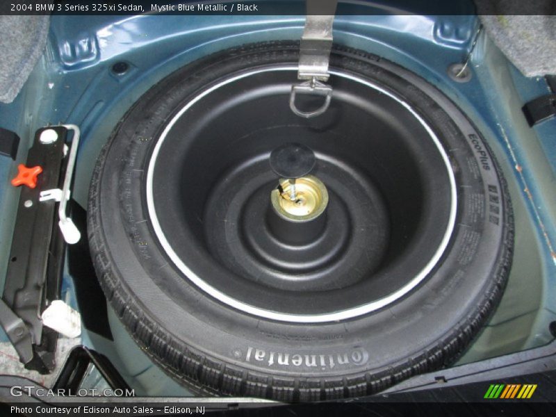 Mystic Blue Metallic / Black 2004 BMW 3 Series 325xi Sedan