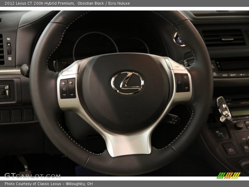  2012 CT 200h Hybrid Premium Steering Wheel
