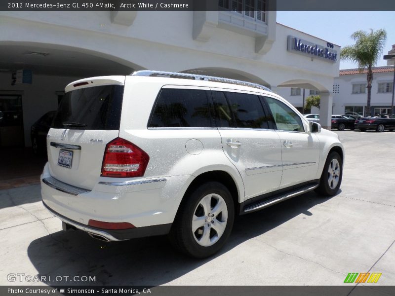 Arctic White / Cashmere 2012 Mercedes-Benz GL 450 4Matic