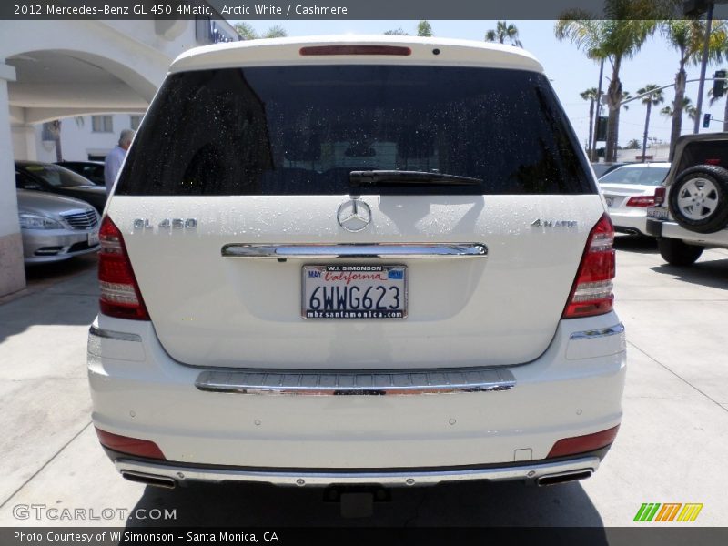 Arctic White / Cashmere 2012 Mercedes-Benz GL 450 4Matic