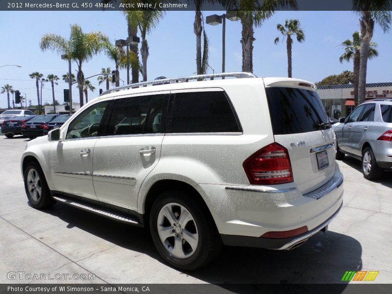 Arctic White / Cashmere 2012 Mercedes-Benz GL 450 4Matic