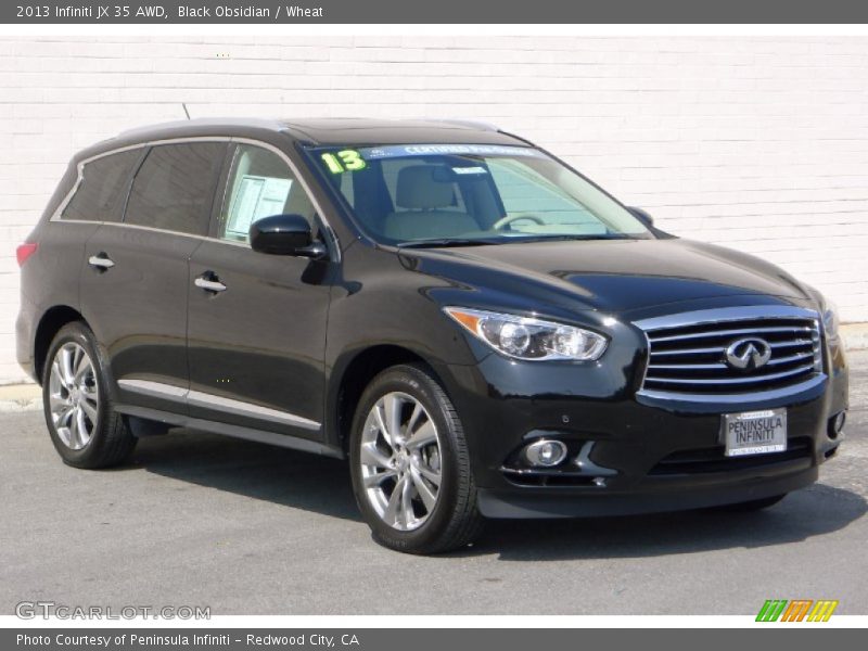 Black Obsidian / Wheat 2013 Infiniti JX 35 AWD