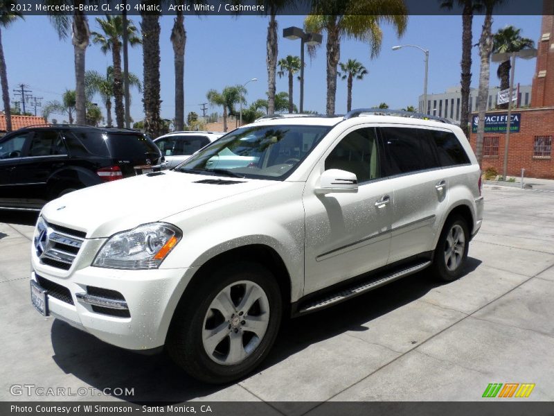 Arctic White / Cashmere 2012 Mercedes-Benz GL 450 4Matic