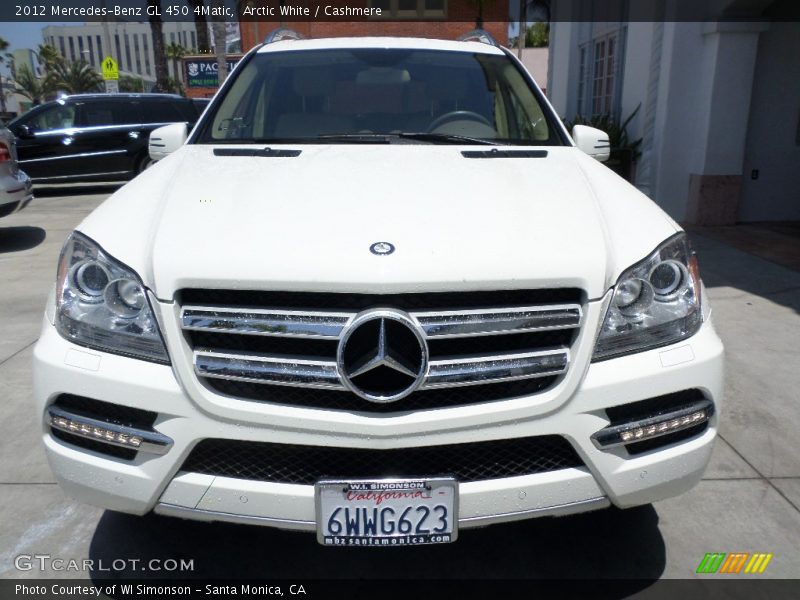 Arctic White / Cashmere 2012 Mercedes-Benz GL 450 4Matic