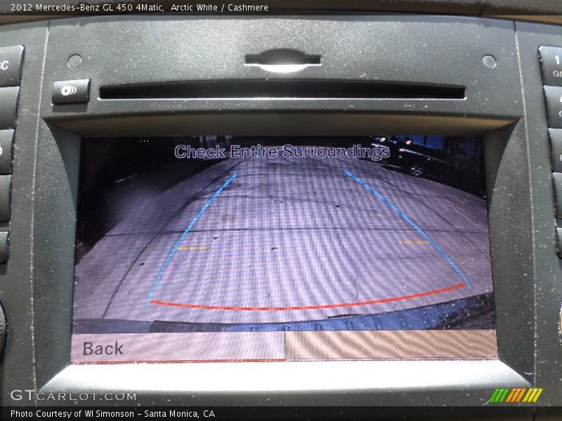 Arctic White / Cashmere 2012 Mercedes-Benz GL 450 4Matic