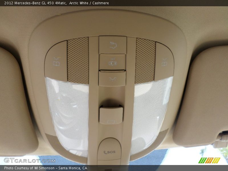 Arctic White / Cashmere 2012 Mercedes-Benz GL 450 4Matic