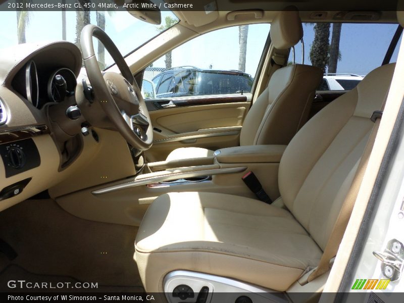 Arctic White / Cashmere 2012 Mercedes-Benz GL 450 4Matic