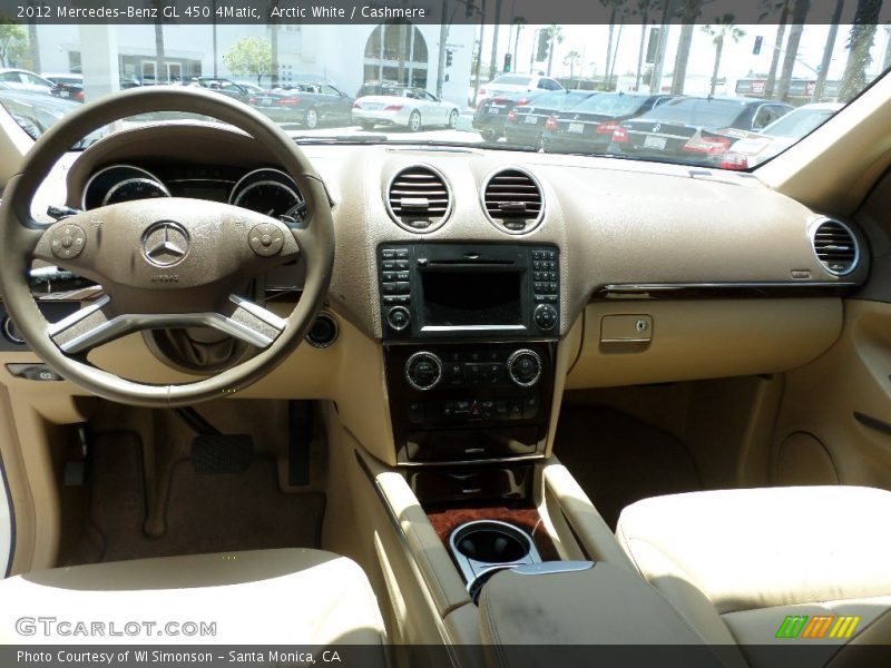 Arctic White / Cashmere 2012 Mercedes-Benz GL 450 4Matic