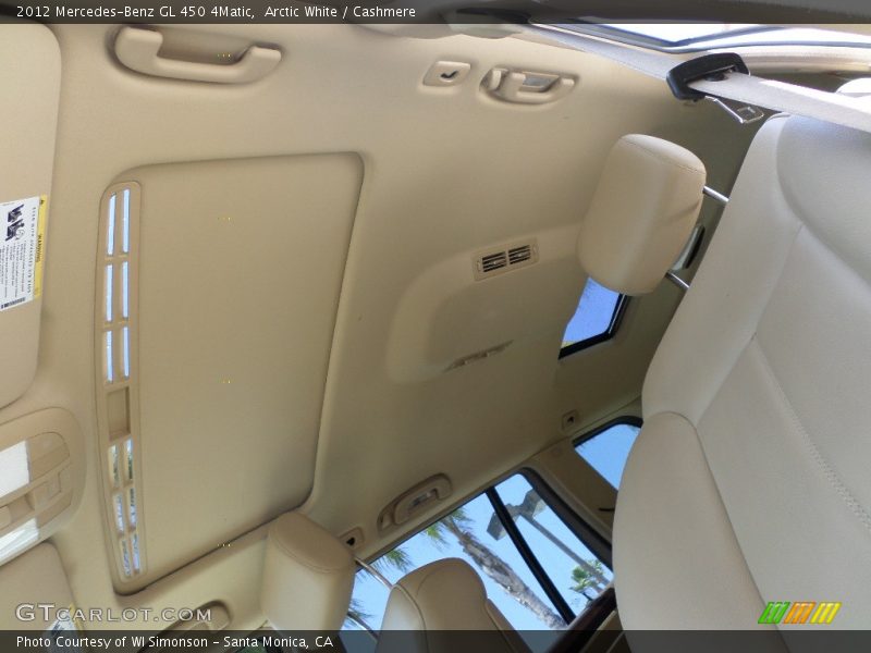Arctic White / Cashmere 2012 Mercedes-Benz GL 450 4Matic
