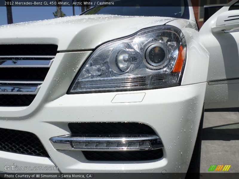 Arctic White / Cashmere 2012 Mercedes-Benz GL 450 4Matic