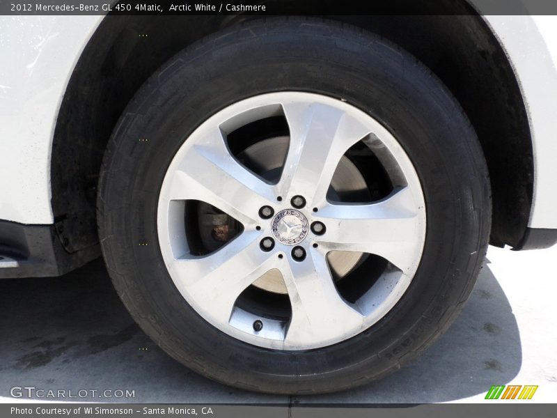 Arctic White / Cashmere 2012 Mercedes-Benz GL 450 4Matic