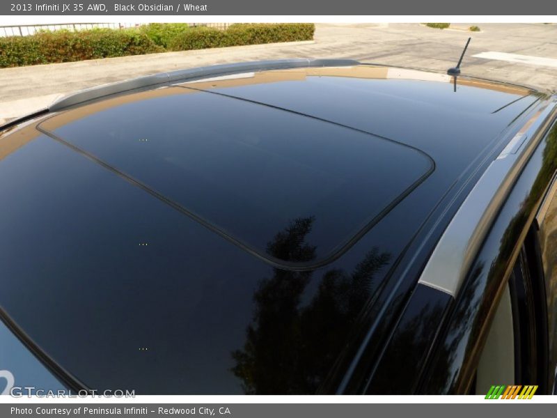 Black Obsidian / Wheat 2013 Infiniti JX 35 AWD