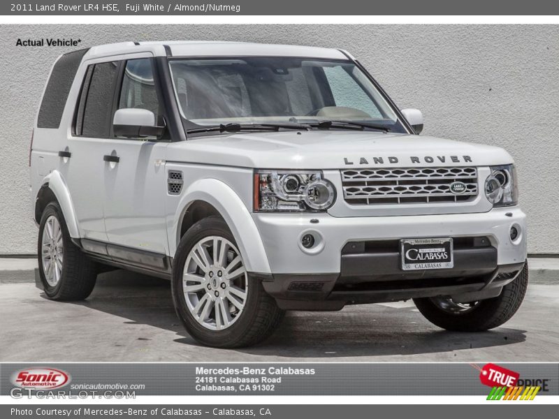 Fuji White / Almond/Nutmeg 2011 Land Rover LR4 HSE