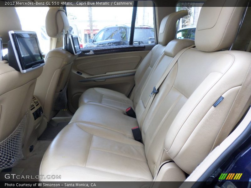 Capri Blue Metallic / Cashmere 2012 Mercedes-Benz GL 550 4Matic
