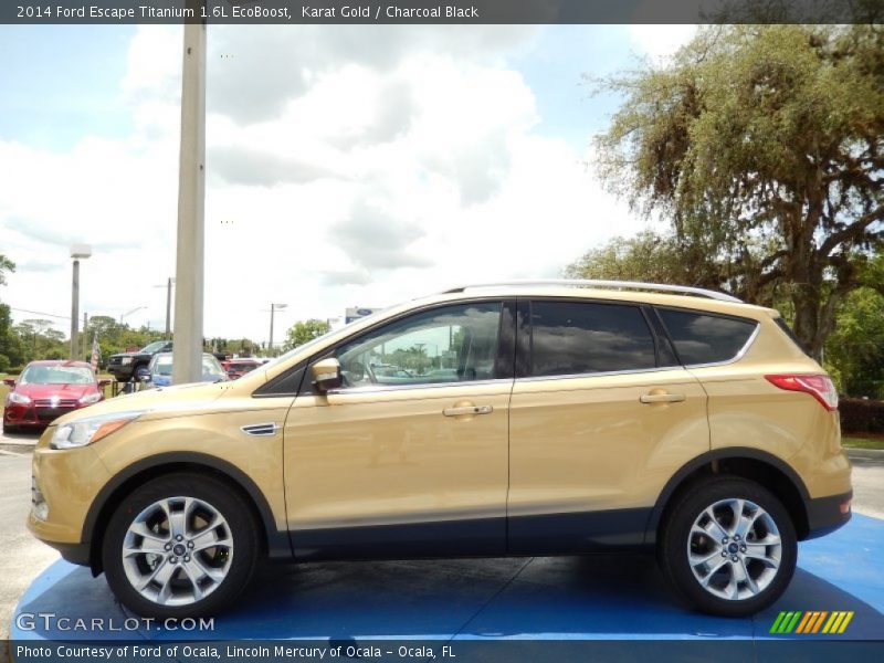  2014 Escape Titanium 1.6L EcoBoost Karat Gold