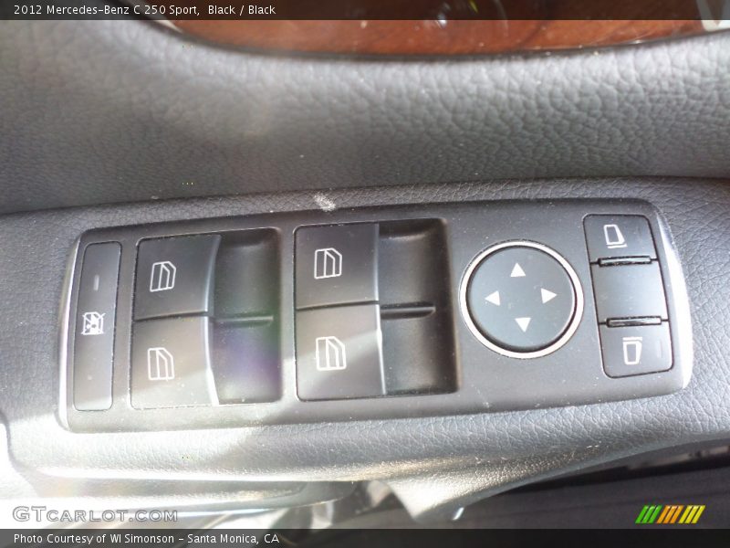 Black / Black 2012 Mercedes-Benz C 250 Sport