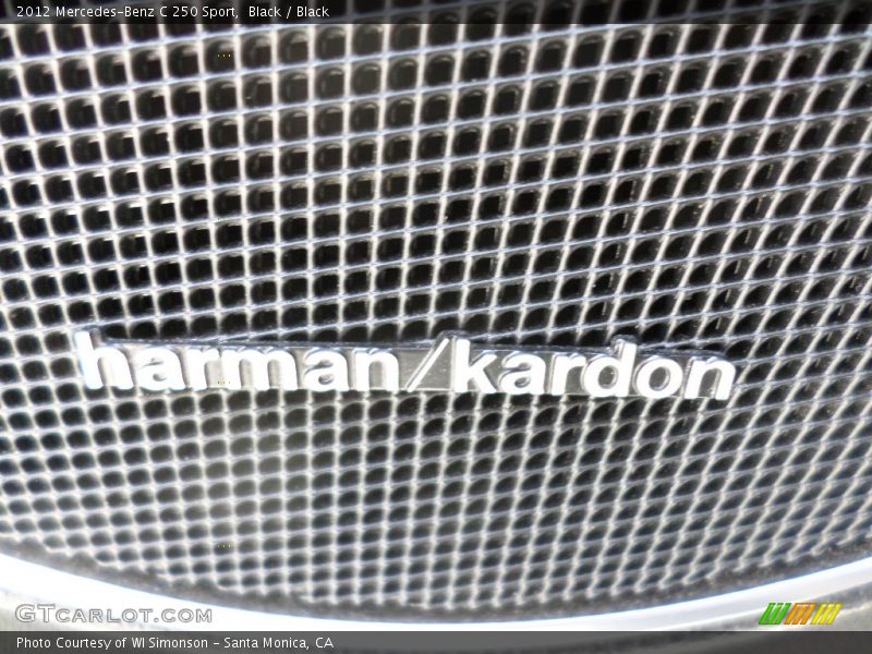 Black / Black 2012 Mercedes-Benz C 250 Sport