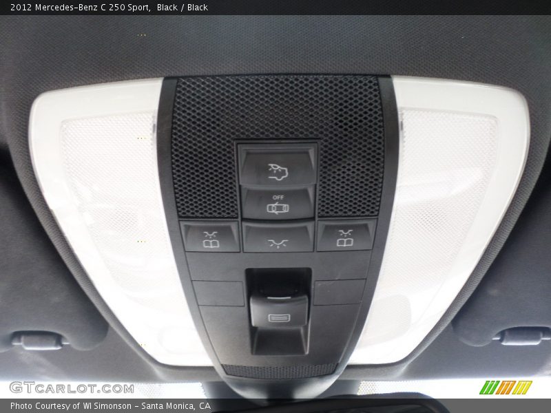 Black / Black 2012 Mercedes-Benz C 250 Sport