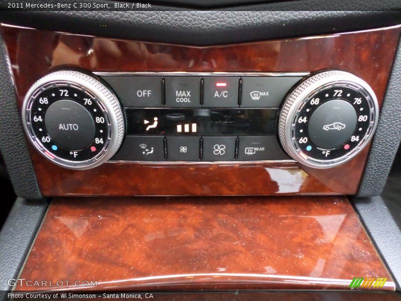 Black / Black 2011 Mercedes-Benz C 300 Sport