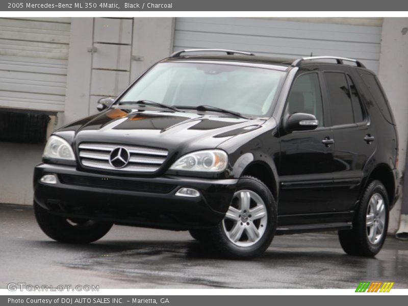 Black / Charcoal 2005 Mercedes-Benz ML 350 4Matic