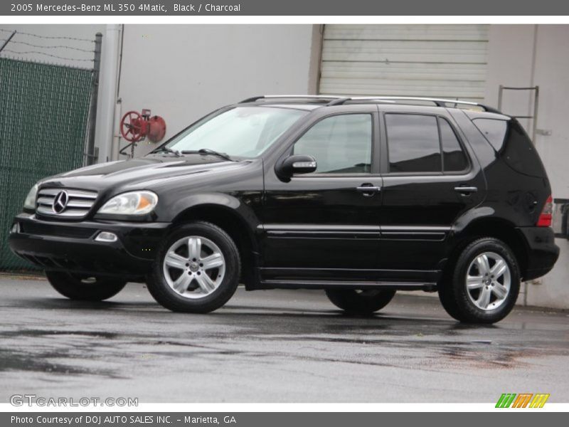 Black / Charcoal 2005 Mercedes-Benz ML 350 4Matic
