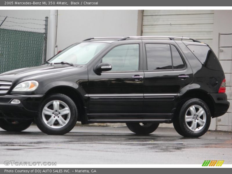 Black / Charcoal 2005 Mercedes-Benz ML 350 4Matic