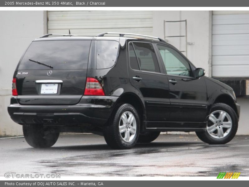 Black / Charcoal 2005 Mercedes-Benz ML 350 4Matic