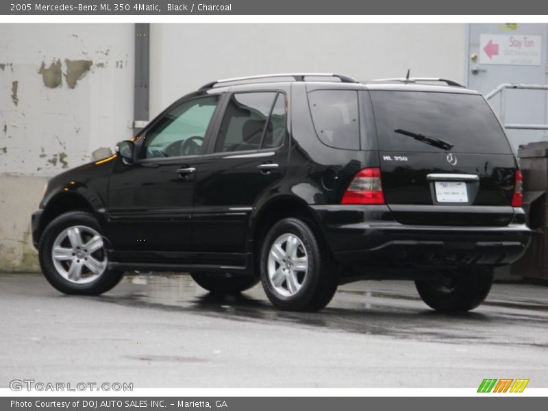 Black / Charcoal 2005 Mercedes-Benz ML 350 4Matic