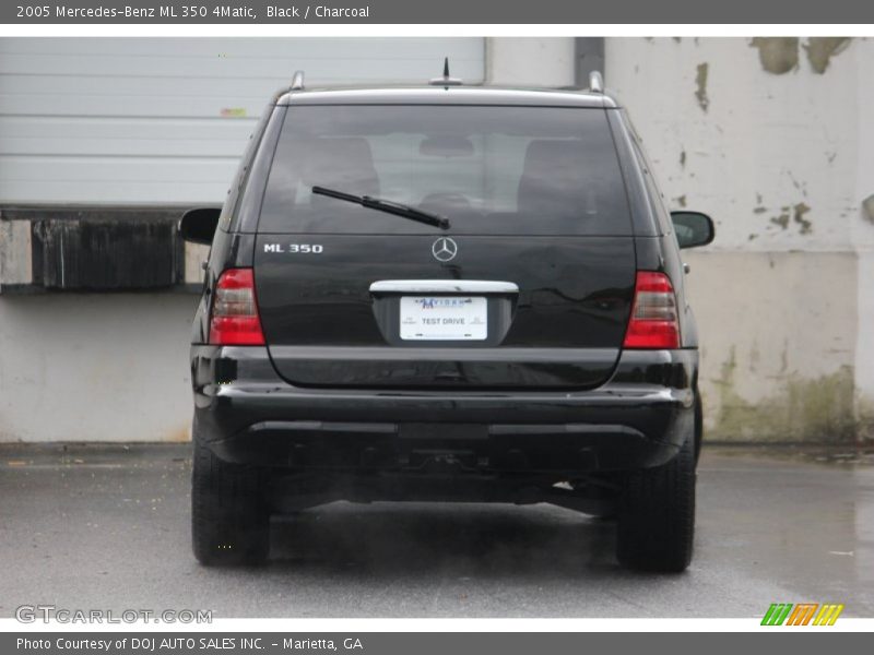 Black / Charcoal 2005 Mercedes-Benz ML 350 4Matic