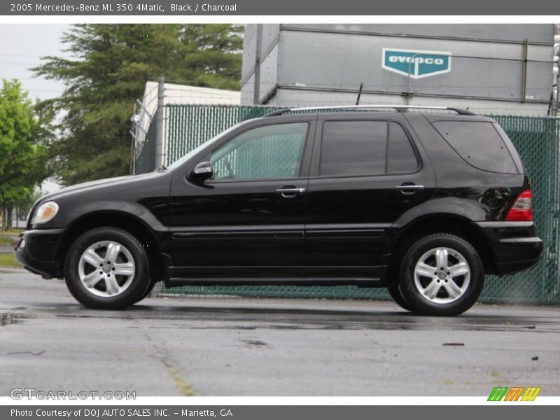 Black / Charcoal 2005 Mercedes-Benz ML 350 4Matic